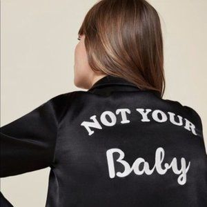 *rare* reformation not your baby jacket